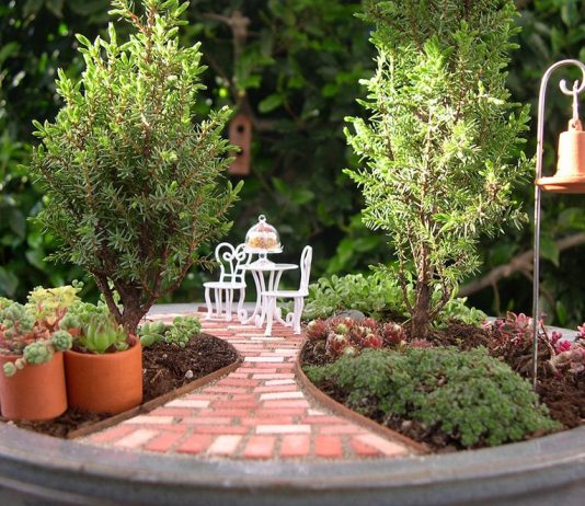 Dekorasi Cantik, Indah, Dan Simpel Dengan Minia Garden