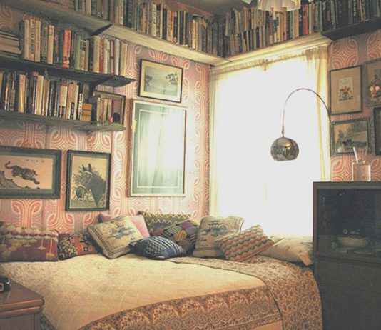 Dekorasi Kamar Bergaya Vintage yang Low Budget